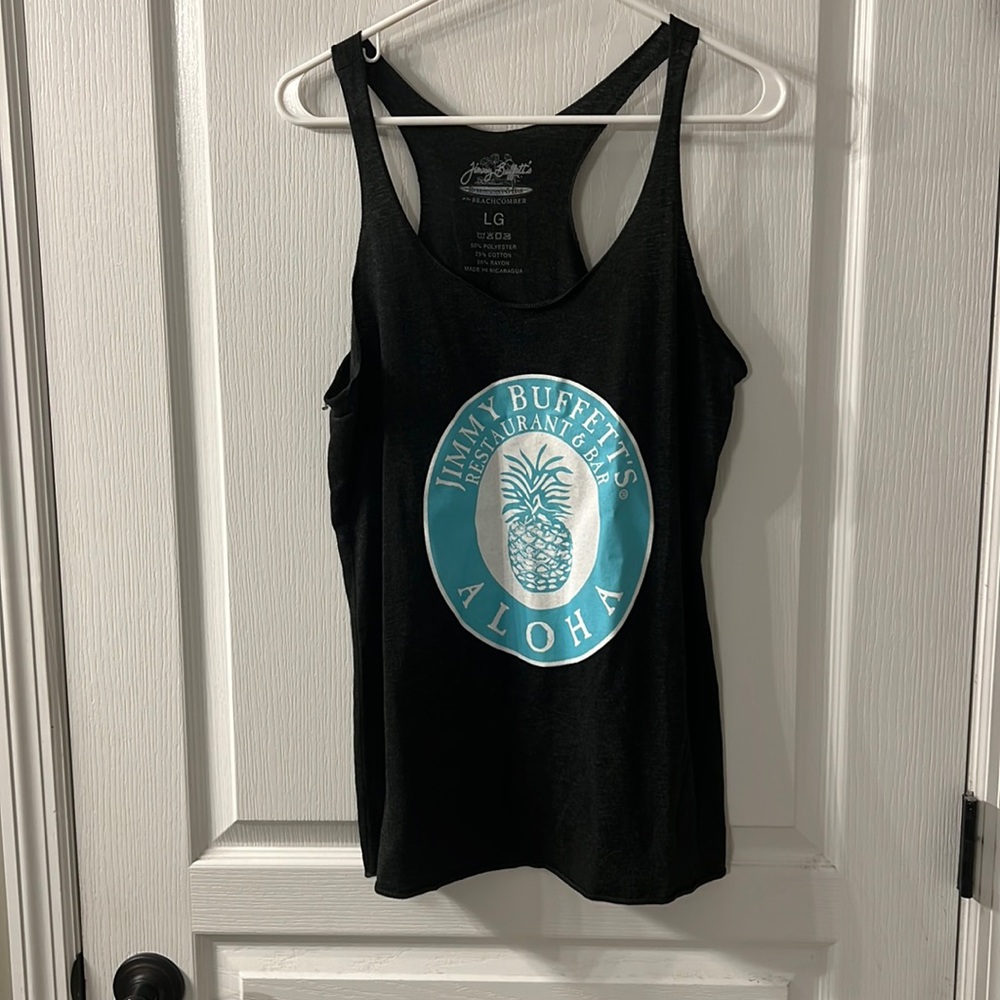 Women’s Jimmy Buffett Aloha Tank Top from Hawaii size Large.